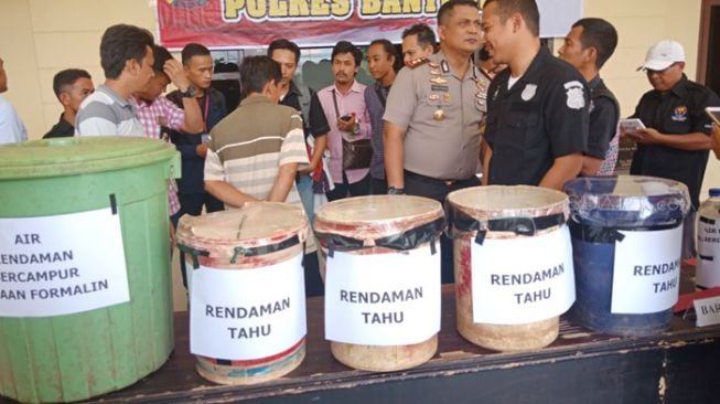 Waspada, Beredar Tahu Bercampur Pengawet Mayat