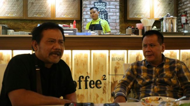 Beno Rahmad dan boss Max Pictures, Ody Mulya Hidayat. (istimewa)