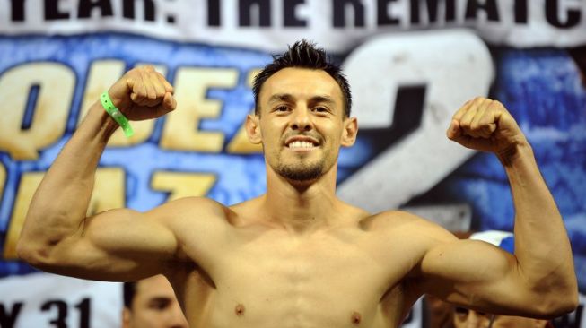 Petinju AS, Robert Guerrero. [AFP/Gabriel Bouys]