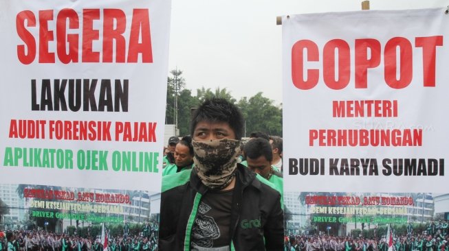 Sandiaga Mau Ojek Online Bersinergi dengan Pemprov, Caranya?