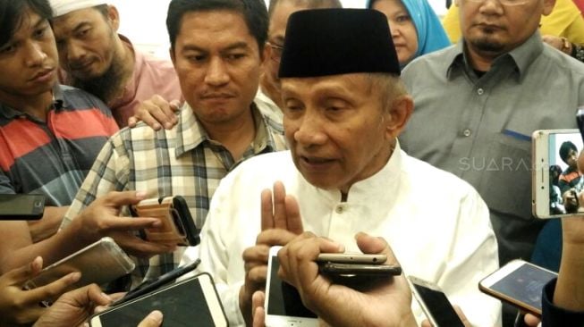 Amien Rais Sebut Terbentuknya Poros Ketiga Pilpres 2019 Mustahil