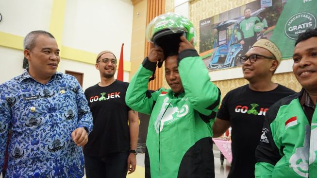 Unik, Go-Jek Gandeng Becak Motor di Gorontalo