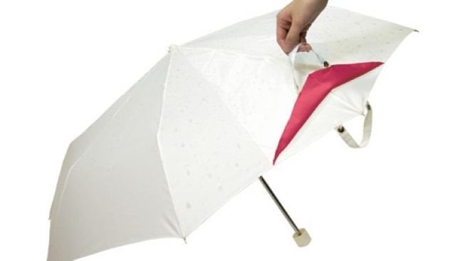 The Inside-Out Umbrella. [yankodesign]