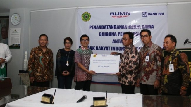 Bank BRI mengadakan perjanjian kerja sama dengan ITB, UNPAD, dan UNPAR. (Sumber: Istimewa)