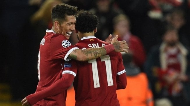 Liverpool Hantam AS Roma 5-2, Salah dan Firmino Tampil Ciamik