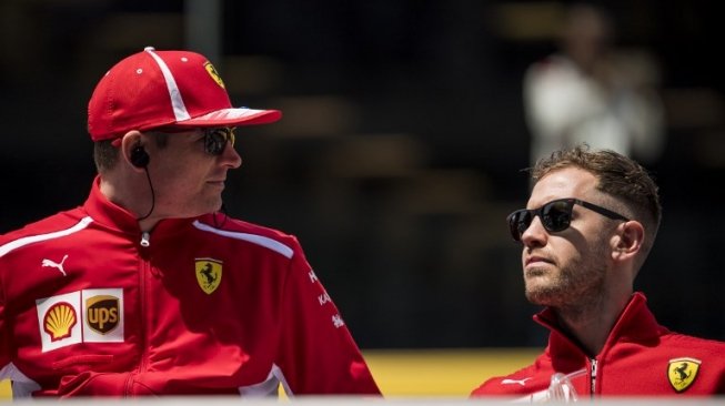 Vettel Lebih Difavoritkan Jadi Juara Dunia F1, Raikkonen Cemburu?