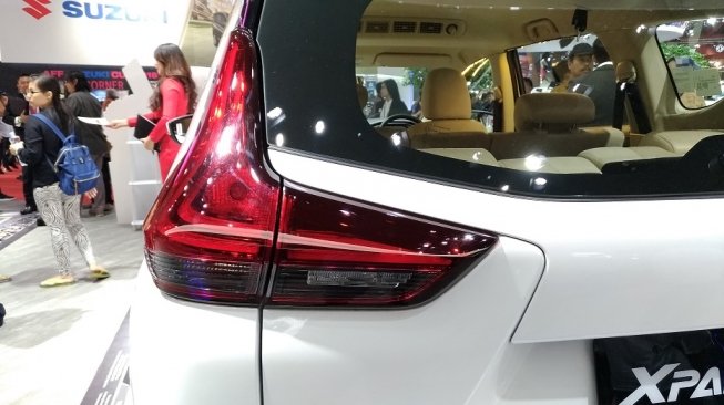 Belakang Mitsubishi Xpander. [Suara.com/Manuel Jeghesta]