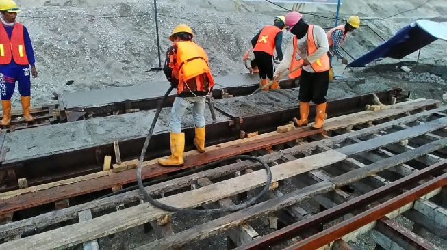 Pelabuhan Makassar New Port di Makassar, Sulawesi Selatan. [Dok KSP]