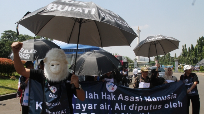  Apabila warga tidak membayar pungutan, maka pihak pengembang akan memutus akses air.