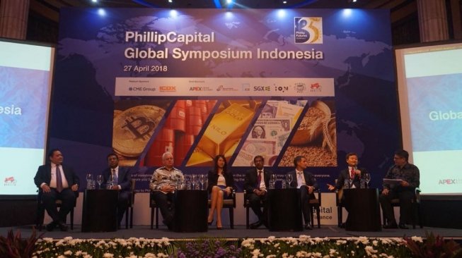 "PhillipCapital Global Symposium Indonesia 2018", di Hotel Indonesia Kempinski, Jakarta, Jumat (27/4/2018). (Sumber: Istimewa)