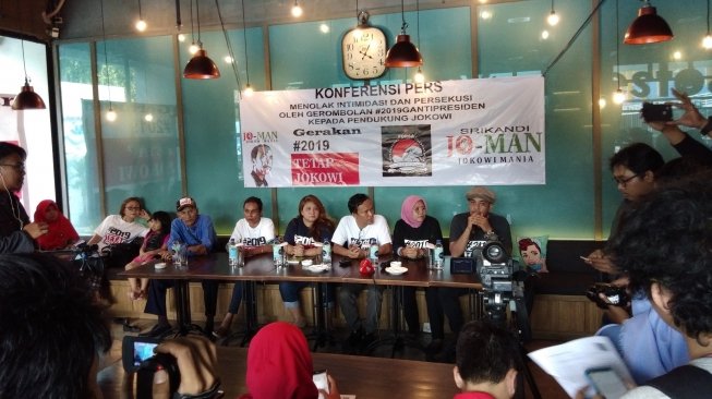 Relawan Jokowi: Perilaku Massa #2019GantiPresiden Barbar