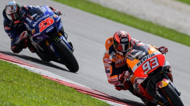 5 Berita Olahraga Terpopuler, Vinales: Marquez Salah Main-main dengan Saya