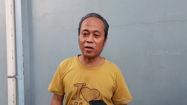 Ki Joko Bodo ditemui di kawasan Tendean, Jakarta Selatan, Selasa (1/5/2018)  [Suara.com/Ismail].