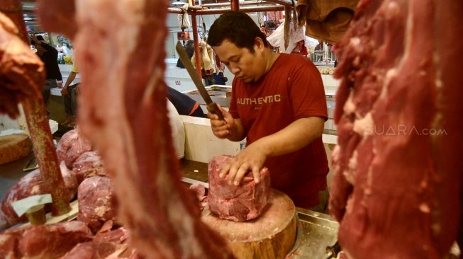 Besok Lebaran, Harga Daging Sapi Tembus Rp 140 Ribu Per Kilogram