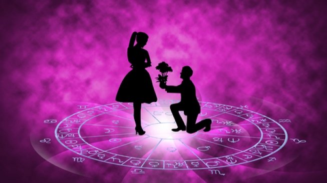 Ilustrasi zodiak meramal hubungan percintaan atau asmara. (Shutterstock)