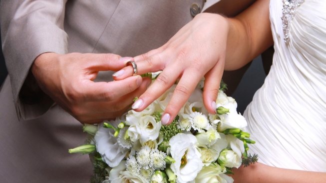 Ilustrasi cincin pernikahan. [Shutterstock]