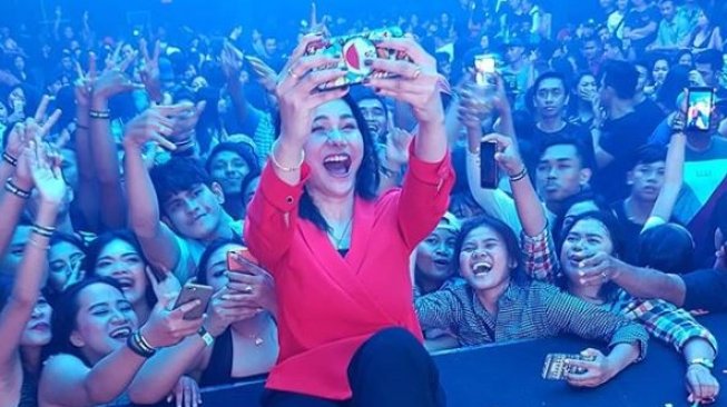 DJ Katty Butterfly menggila di Yogyakarta (dj_kattybutterfly36/instagram).