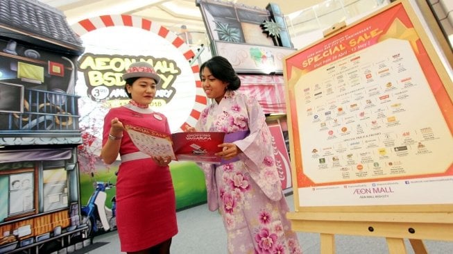 Serunya Mengintip Budaya Jepang di Mal Ini. (Suara.com/Dinda Rachmawaty)