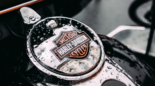 Ilustrasi logo Harley-Davidson. [Shutterstock]