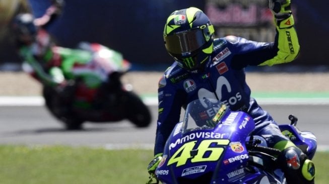 Valentino Rossi Berpotensi Ukir Rekor Baru di MotoGP Ceko