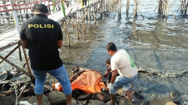 Penemuan mayat Laura oleh polisi. (dok Polisi)