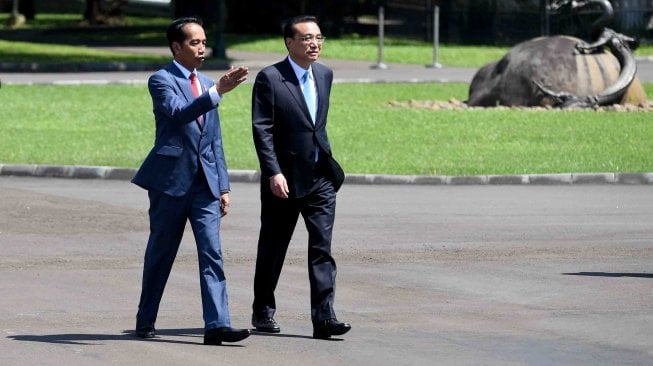 Soto Hingga Rengginang Ludes di Santap Siang Jokowi dan PM Cina