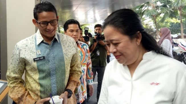 Sandiaga Sebut Puan Usul Sekolah Tak Libur Saat Asian Games