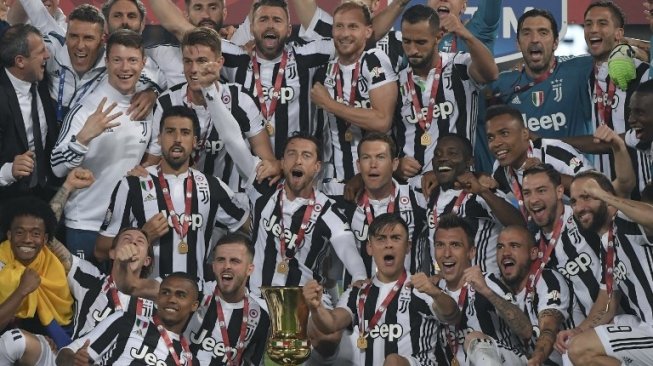 Hajar AC Milan 4-0, Juventus Juara Coppa Italia 2018