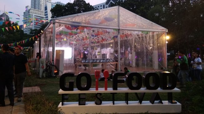 GO-FOOD Festival. (Suara.com/Firsta Putri Nodia)