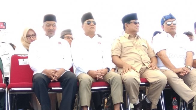 Prabowo Mengaku Hanya Bisa Marah Jika Pakai Bahasa Sunda