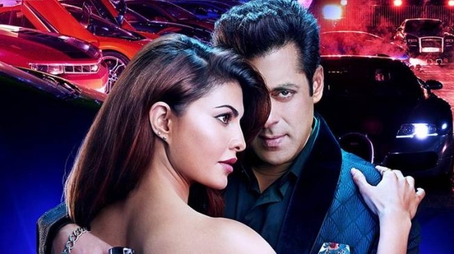 Salman Khan dan Jacqueline Fernandez dalam film Race 3. (istimewa)