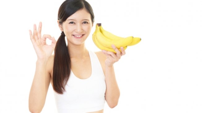 Ilustrasi manfaat pisang. (Shutterstock)