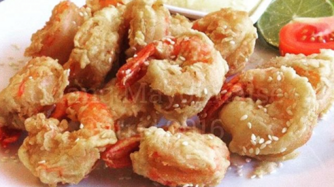 Udang mayonnaise. (Instagram/@resep_masakan_indonesia)