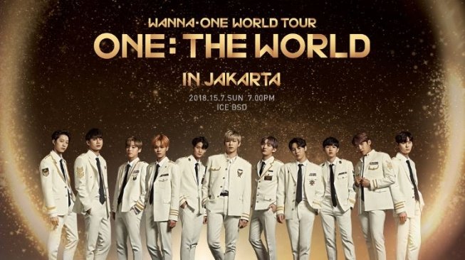 Boyband asal Korea Selatan, Wanna One akan konser di Jakarta (ime_indonesia/instagram).