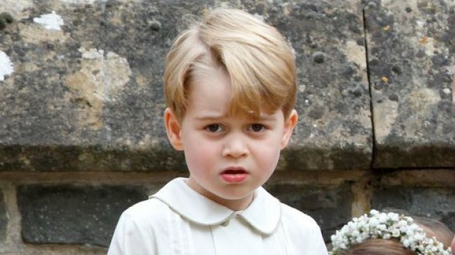 Pangeran George akan menjadi pageboys di pernikahan Pangeran Harry dan Meghan Markle. (Foto: Popsugar).