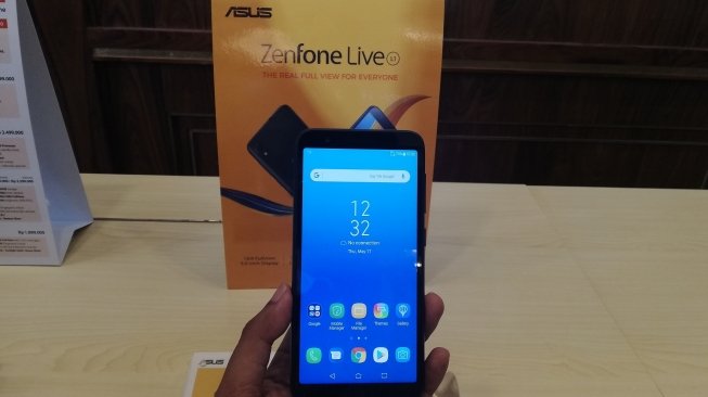 Peluncuran Asus Zenfone Live L1 di Jakarta, Kamis (17/5/2018). [Suara.com/Aditya Gema Pratomo]