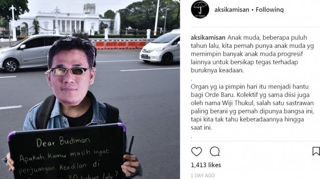 Aksi kamisan (instagram)