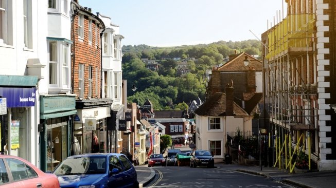 Lewes yang berada di kawasan South Downs [Shutterstock]