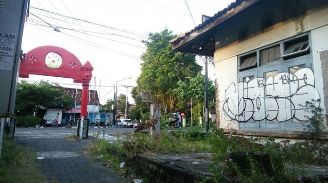 Gang Rode,Jalan Sultan Agung MG II/610, Yogyakarta. Rumah di gang itusejak era 1980-an, menjadi markas aktivis reformasi 1998. [Suara.com/Somad]