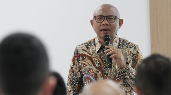 Direktur Utama PT MRT Jakarta, William P Sabandar menghadiri acara penandatanganan Nota Kesepahamam terkait "Studi pengembangan Non-Farebox Busines dan Mobile Payment untuk MRT Jakarta" di Wisma Nusantara, Jakarta, Selasa (22/5).