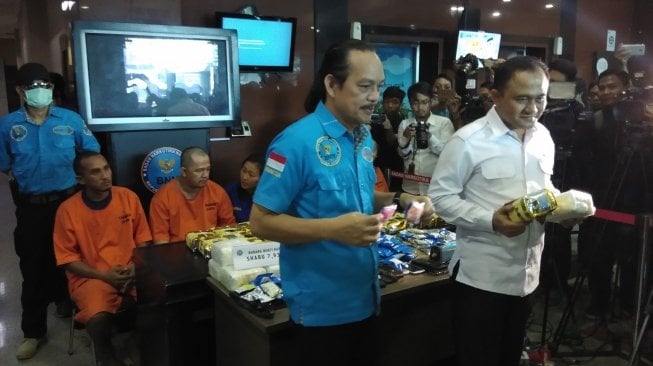 Cara Jaringan Narkoba Pekanbaru dan Malaysia Transaksi di Laut