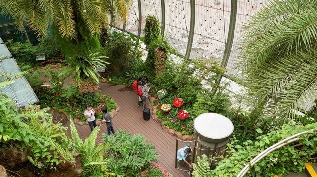 Butterfly Garden di Changi Airport [Shutterstock]