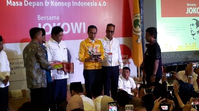 Golkar Pamer Markas ke Jokowi: Ini Juara Desain Parpol Terbaik