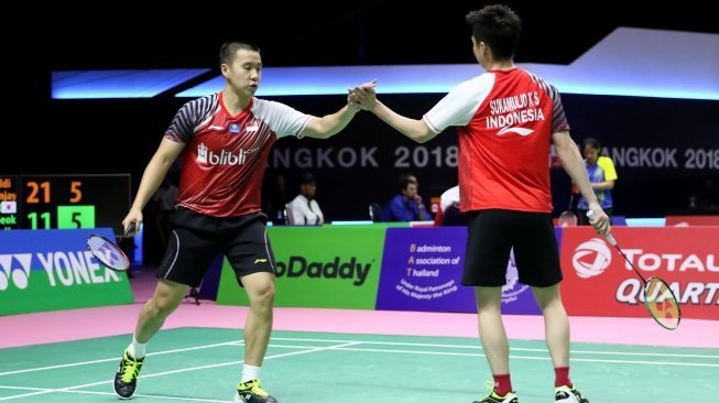 Semifinal Piala Thomas: Ini Susunan Pemain Indonesia vs Cina