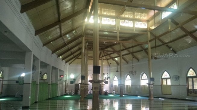 Masjid Jami' Peneleh Surabaya. (Suara.com)