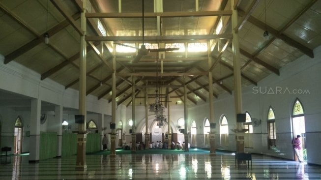 Masjid Jami' Peneleh Surabaya. (Suara.com)