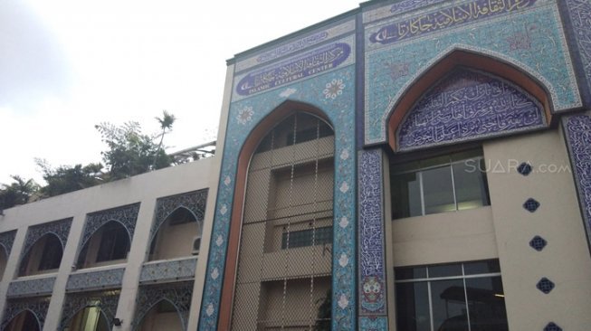 Islamic Cultural Center Jakarta, Jalan Buncit Raya No 35 RT1/RW7, Pejaten Barat, Pasar Minggu, Jakarta Selatan, Kamis (24/5/2018). [Suara.com/Ria Rizki Nirmala Sari]