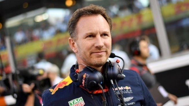 Tim Prinsipal Red Bull Racing Christian Horner. Andrej ISAKOVIC / AFP