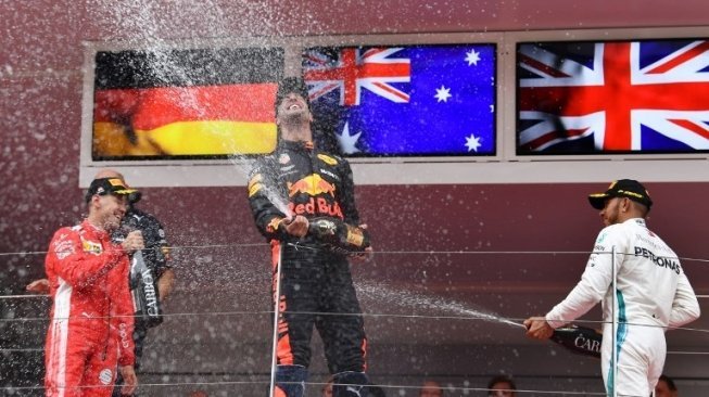 Ricciardo Juara GP Monaco, Ini Klasemen Pebalap dan Konstruktor