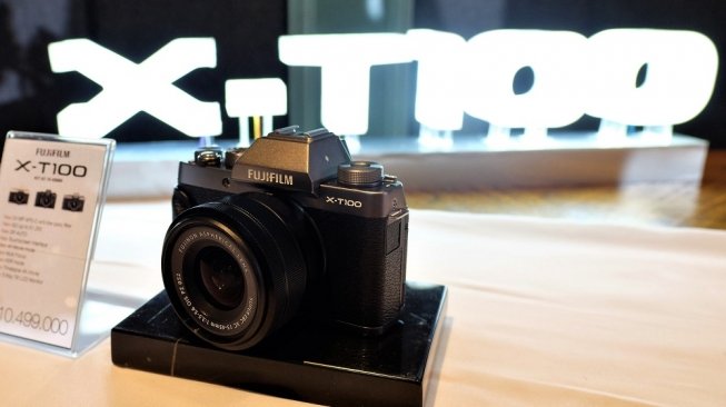 Meluncur di Indonesia, Fujifilm X-T100 Dibanderol Mulai Rp 9 Juta